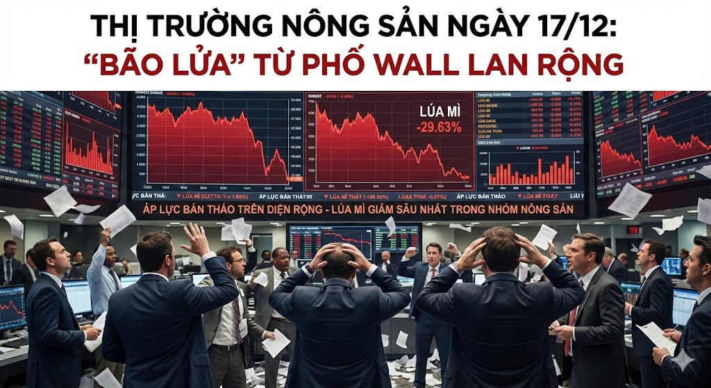 Thị trường Nông sản ngày 17/12: 